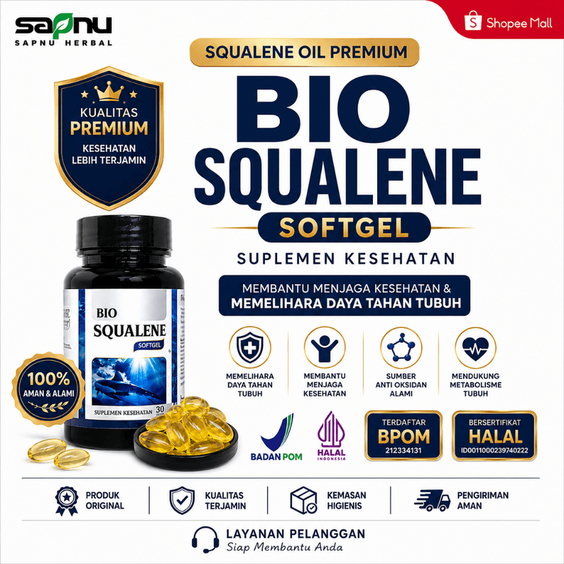 Bio Squalene Softgel