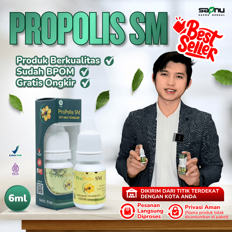 Propolis SM Ekstrak Propolis Brazil Asli
