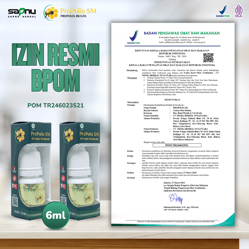 Propolis SM Ekstrak Propolis Brazil Asli foto 5