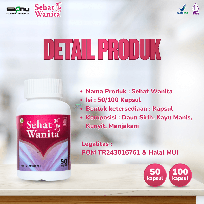 Sehat Wanita Kapsul ~ Solusi Masalah Kewanitaan foto 2