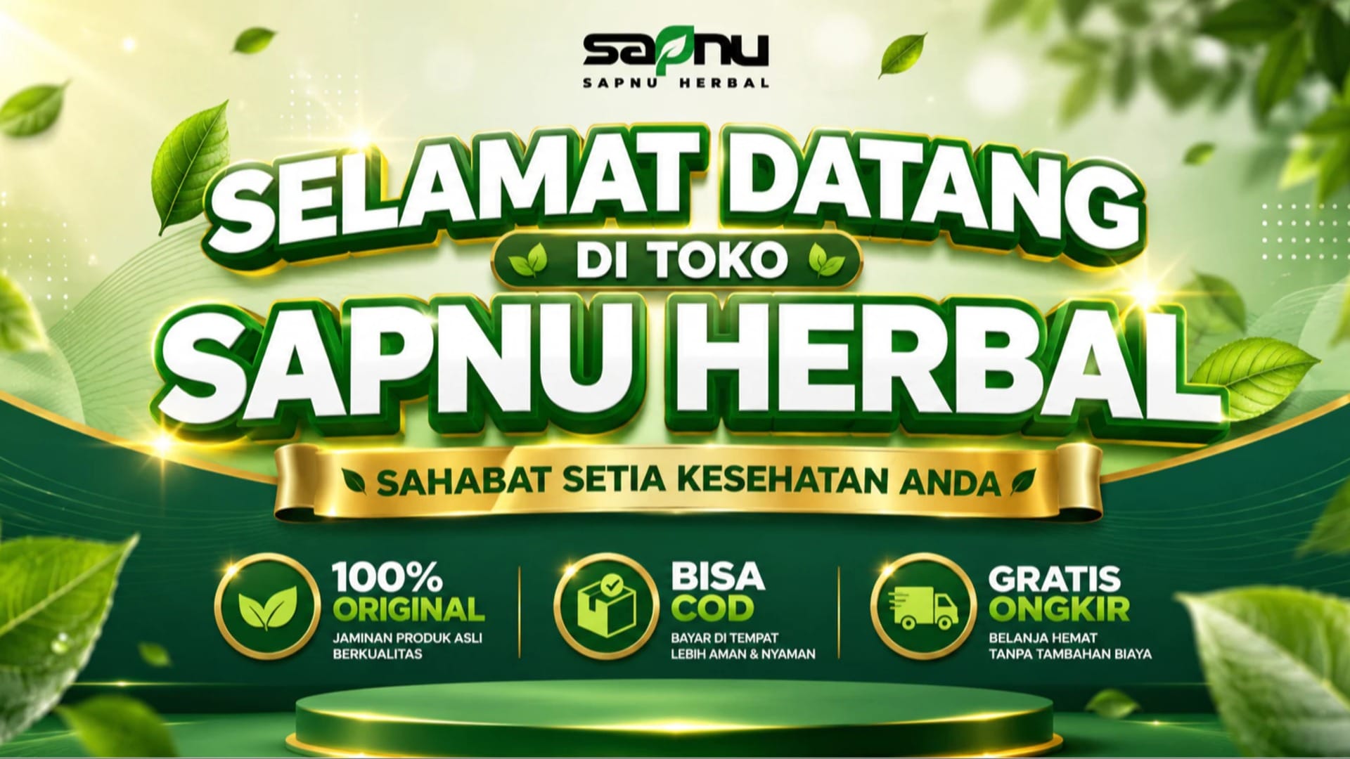 Banner Sapnu Herbal