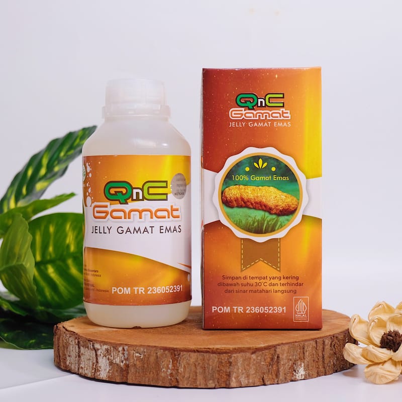 QnC Gamat Jelly Gamat Emas 300 ml Asli 100% Original foto 7