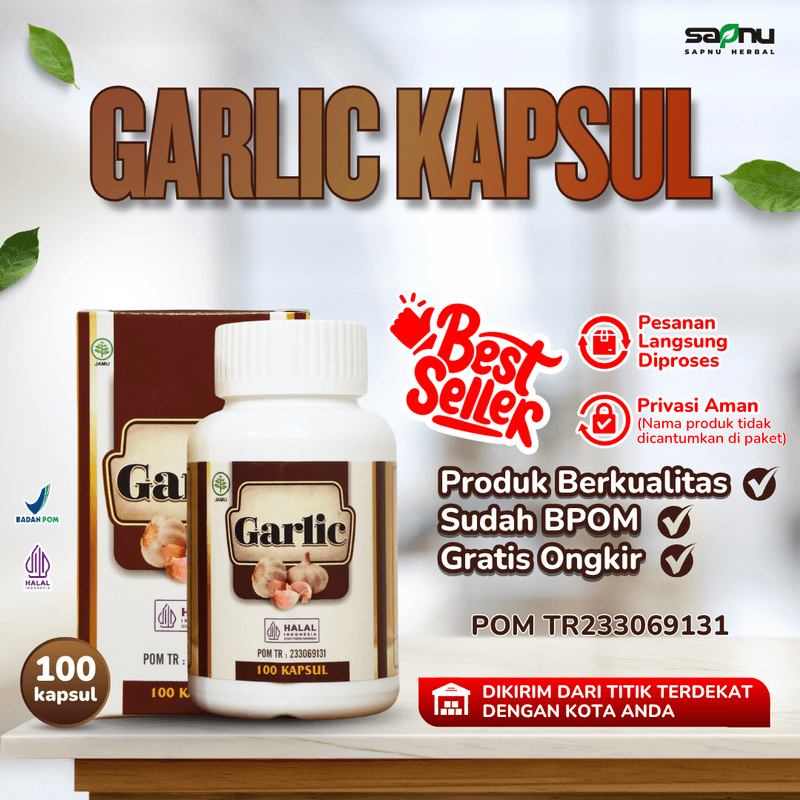 Garlic Kapsul Ekstrak Bawang Putih