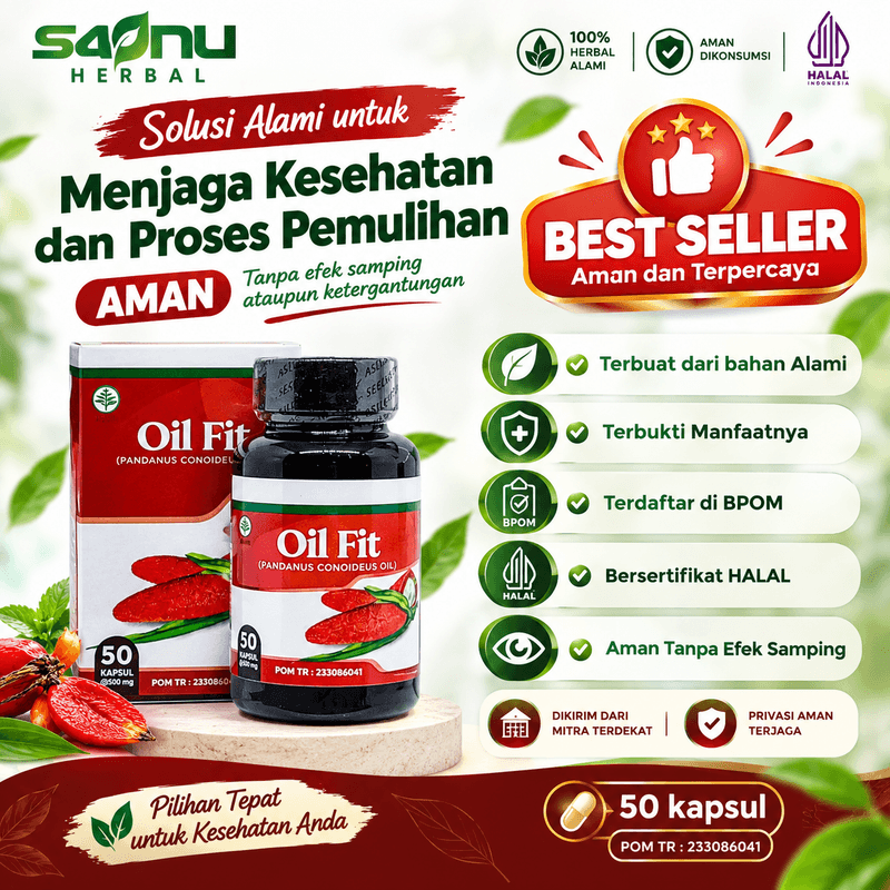 OilFit Kapsul Ekstrak Buah Merah Papua untuk Kesehatan Keluarga