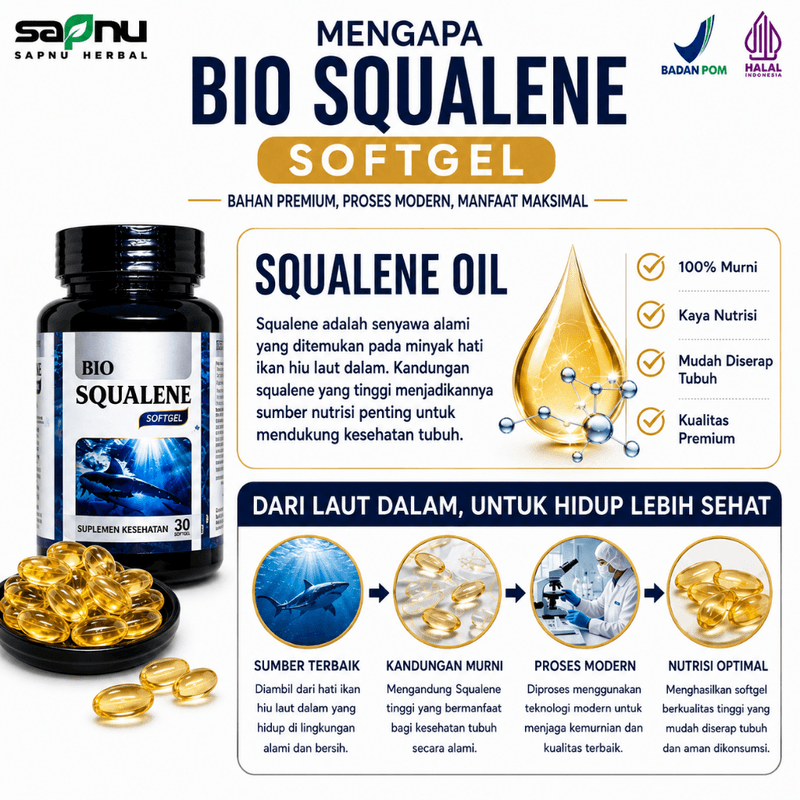Bio Squalene Softgel foto 3