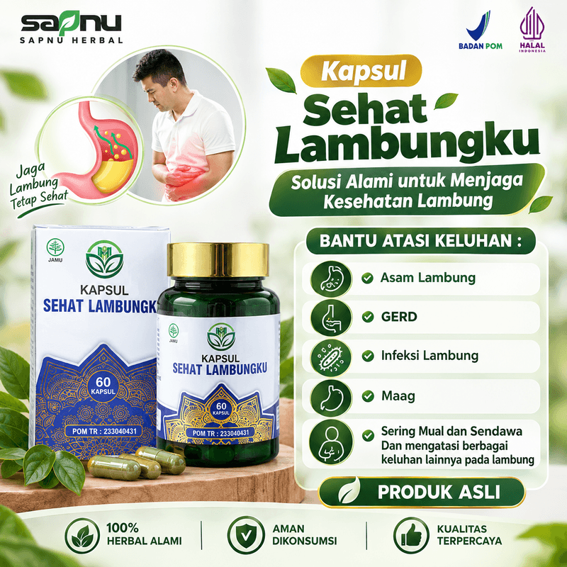 Kapsul Sehat Lambungku Isi 15 Kapsul