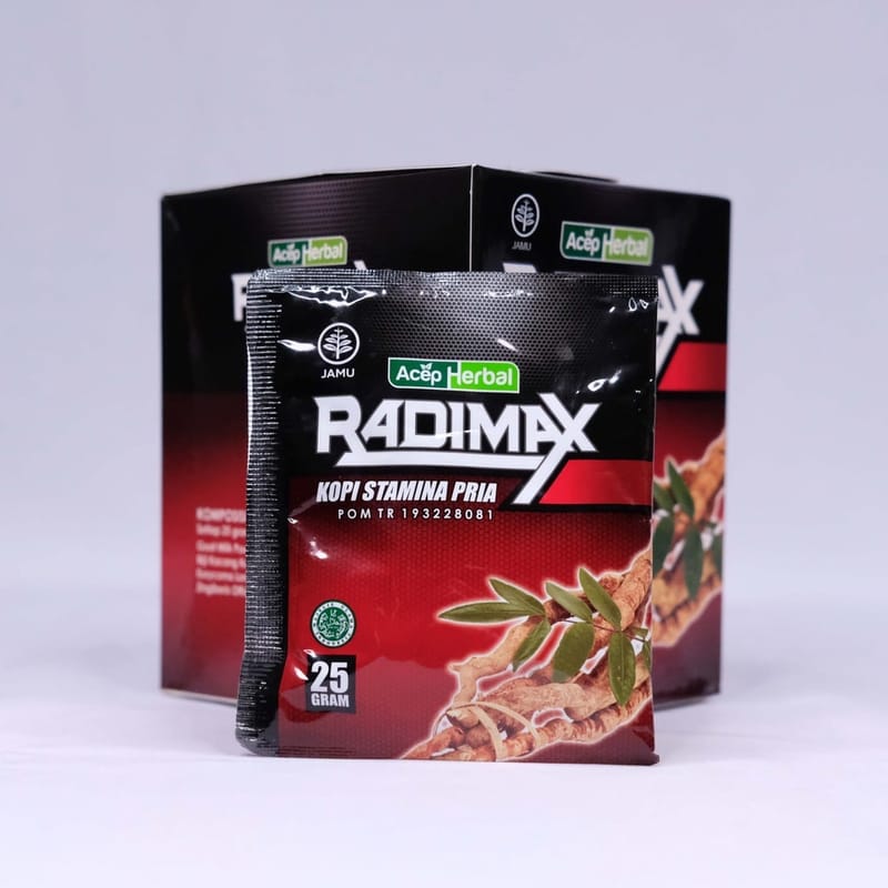 Kopi RadiMax Penambah Stamina Pria Dewasa foto 4